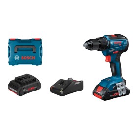 Bosch GSR 18V-55 Professional - Bohrer/Schrauber - schnurlos 1800 Giri/min Nero, Blu (06019H5204)