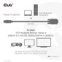 CLUB3D CAC-1012 cavo e adattatore video 2 m DisplayPort VGA (D-Sub) Nero