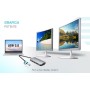 i-tec USB 3.0 USB-C/Thunderbolt 3x Display Metal Nano Dock with LAN + Power Delivery 100 W (CANANOTDOCKPD)