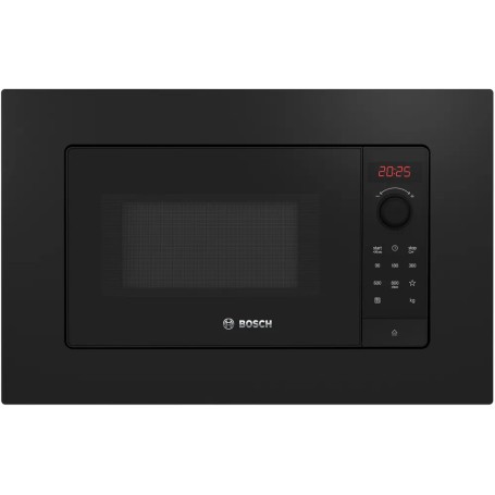 Bosch Serie 2 BFL623MB4 forno a microonde Nero Solo microonde Da incasso 20 L 800 W