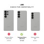 Urban Armor Gear Plyo Pro custodia per cellulare 17 cm (6.7") Cover Argento, Trasparente (214487114333)