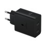 Samsung Caricabatteria Super Fast Charging (50W) con doppia porta USB-C e con cavo USB-C to USB-C (EP-T5020XBEGEU)
