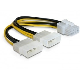 DeLOCK PCI Express power Multicolore 0,30 m (82397)