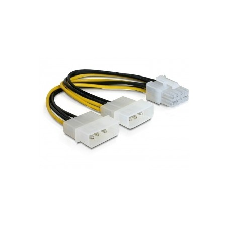 DeLOCK PCI Express power Multicolore 0,30 m (82397)