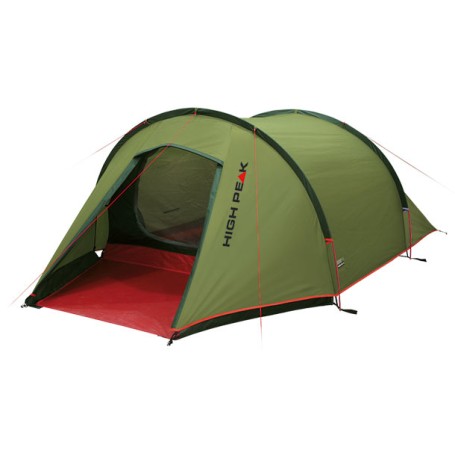High Peak Kite 2 Extra Leichtgewicht Tenda a cupola 2 persona(e) Verde, Rosso (10343)