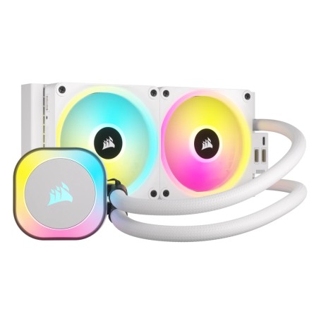 Corsair H100I Processore Raffreddatore ibrido 12 cm Bianco (CW-9061005-WW)