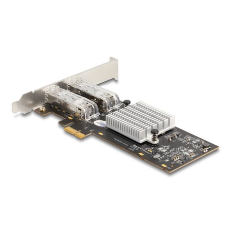 DeLOCK Scheda PCI Express x1 per 2 x slot SFP Gigabit LAN (88336)
