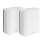 ASUS ZenWiFi BT8 (2-pack) Tri-band (2,4 GHz/5 GHz/6 GHz) Wi-Fi 7 (802.11be) Bianco 3 Interno (90IG0930-MO3B20)