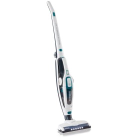 Leifheit PowerVac 2in1 Aspirapolvere a bastone 2 in 1 Batteria Secco Ciclonico Senza sacchetto Nero, Blu, Bianco (11925)