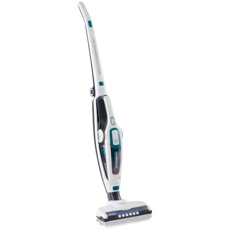 Leifheit PowerVac 2in1 Aspirapolvere a bastone 2 in 1 Batteria Secco Ciclonico Senza sacchetto Nero, Blu, Bianco (11925)
