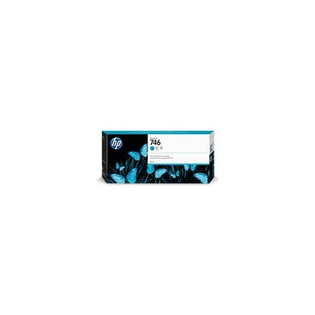 HP Inc. HP 746 300-ML CYAN INK CARTRIDGE (P2V80A)