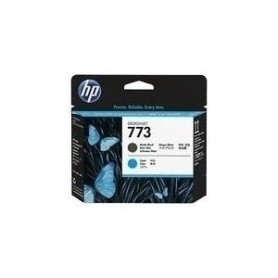 HP 773 Matte Black and Cyan Designjet Printhead (C1Q20A)