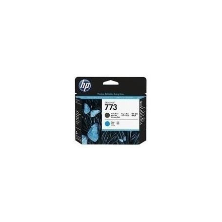 HP 773 Matte Black and Cyan Designjet Printhead (C1Q20A)