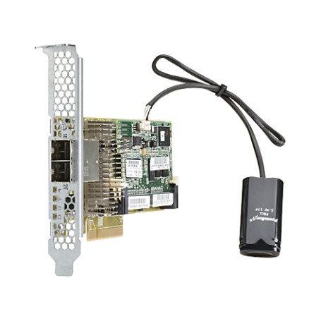HPE Smart Array P431/4GB FBWC 12Gb 2-ports Ext SAS controller RAID PCI Express x8 3.0 12 Gbit/s (698532-B21)