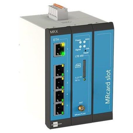 INSYS ICOM MRX3 LTE MODULAR LTE-ROUTER INCL. LTE450 2X SIM V (10024049)