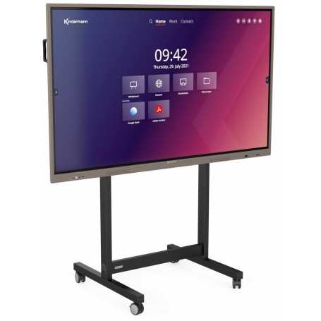 Kindermann 4004000200 Supporto TV a parete 2,18 m (86") Nero