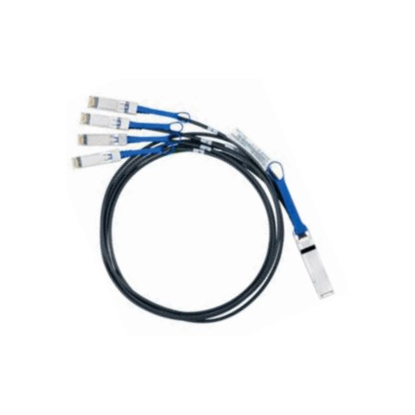 Nvidia MC2609130-001 cavo InfiniBand e in fibra ottica 1 m QSFP 4x SFP+ Nero (980-9I64W-00B001)