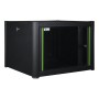 LOGON RWP07U45BL rack 7U Da parete Nero