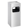 Durable 333123 posacenere da esterno 17 L Argento
