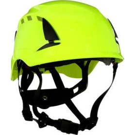 3M SecureFit X5014VE-CE Schutzhelm belüftet, mit UV-Sensor Neon-Grün EN 397, EN 12492, EN 50365 (X5014VE-CE)