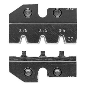 Knipex 97 49 27 pinza crimpatrice Nero