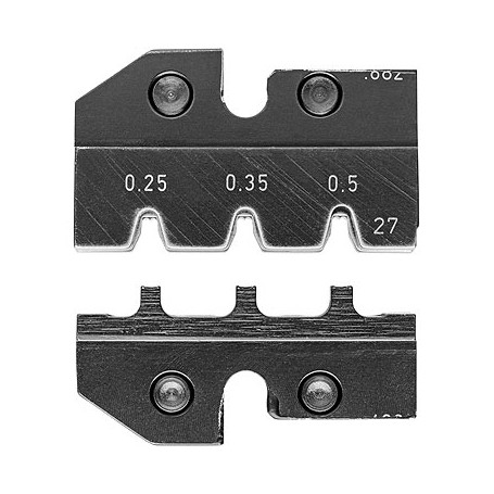 Knipex 97 49 27 pinza crimpatrice Nero