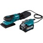 Makita BO005CGZ Akku-Schwingschleifer ohne Akku Ladegerät 40 V 80 x 130 mm Anzahl (BO005CGZ)