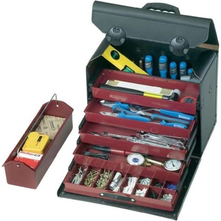 PARAT Top-Line Schubladentasche rollbar mit 5-teiligem Schubladeneinsatz 44500581 Abmessungen: (L x (44500581)