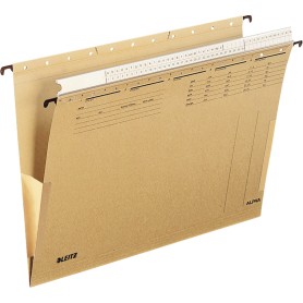 Leitz Alpha cartella sospesa e accessorio A4 Cartoncino Marrone (19360000)