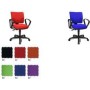 Topstar Bürodrehstuhl "U 127,00cm (50"), schwarz Maße: (B)460 x (T)450 x (H)420 - 550 mm, Lehnenhöhe: 400 mm (8070-BC0)
