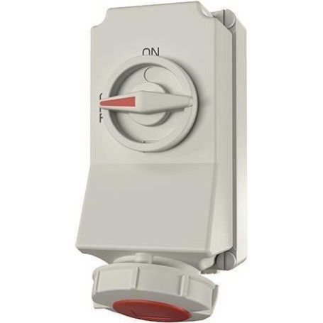 Mennekes CEE-Wanddose 32A 5p. 6h 5608AC 400V DUO 1 (5608AC)