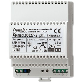 JUNG NT 2415 REG VDC alimentatore per computer Bianco (NT2415REGVDC)