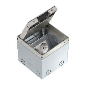 Obo Bettermann 7368324 presa energia CEE 7/3 Argento, Bianco