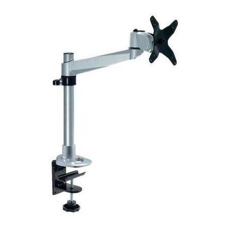 SpeaKa Professional Swivel Monitorhalter, Höhenverstellbar, Tischmontage mit Grommet- und C-Klemme (29156C13)