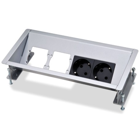 Kindermann 5301170000 cassetta di scarico Tipo F Nero, Argento