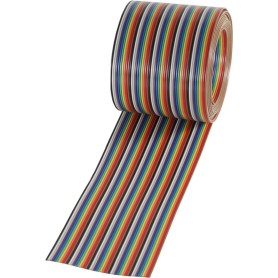 S/CONN maximum connectivity Flachkabel, farbig Raster 1,27 mm, 50 pin, 30,5m (79074)