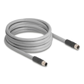 DeLOCK 80541 cavo per sensori e attuatori 5 m RST M12 Grigio