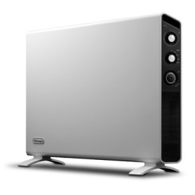 De’Longhi HCX3220FTS stufetta elettrica Nero, Bianco 2000 W Riscaldatore ambiente elettrico con ventilatore (0113129306)