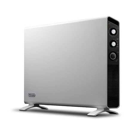 De’Longhi HCX3220FTS stufetta elettrica Nero, Bianco 2000 W Riscaldatore ambiente elettrico con ventilatore (0113129306)