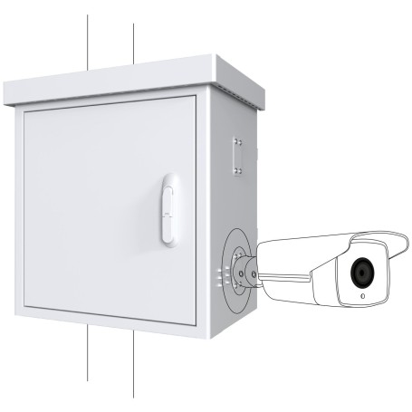 Lanview RCCTV003 rack 0U Bianco