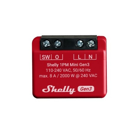 Plus 1PM Mini Gen3 (rot/schwarz) (Shelly_Plus_1PM_Mini_G3)