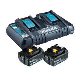 Power Source Kit 18V 6Ah (schwarz, 2x Akku BL1860B, 1x Ladegert DC18RD) (199484-8)