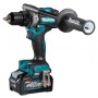 Akku-Bohrschrauber DF001GD201 XGT, 40Volt (blau/schwarz, 2x Li-Ionen Akku 2,5Ah, MAKPAC)