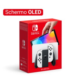 Nintendo Switch (modello Oled) Bianco, schermo 7 pollici (10007454)