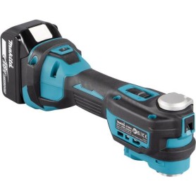 Akku-Multifunktions-Werkzeug DTM52T1JX2, 18Volt (blau/schwarz, Li-Ionen-Akku 5,0 Ah, MAKPAC)