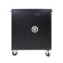 Leba NoteCart Flex NCF-E-16-SC portable device management cart& cabinet Carrello per la gestione dei dispositivi portatili Nero,
