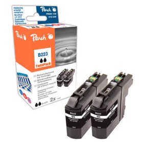 Peach PI500-142 cartuccia d'inchiostro 2 pz Compatibile Resa standard Nero