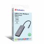 Verbatim CMH-09 USB tipo-C 10000 Mbit/s Argento (32152)