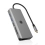 ICY BOX IB-DK4061-CPD Cablato USB 3.2 Gen 1 (3.1 Gen 1) Type-C Grigio (61059)