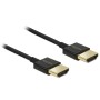 DeLOCK HDMI/HDMI, 3 m cavo HDMI HDMI tipo A (Standard) Nero (84774)
